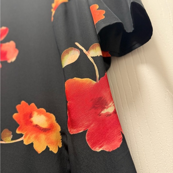 Maggy London Floral Black Dress - Picture 4 of 5